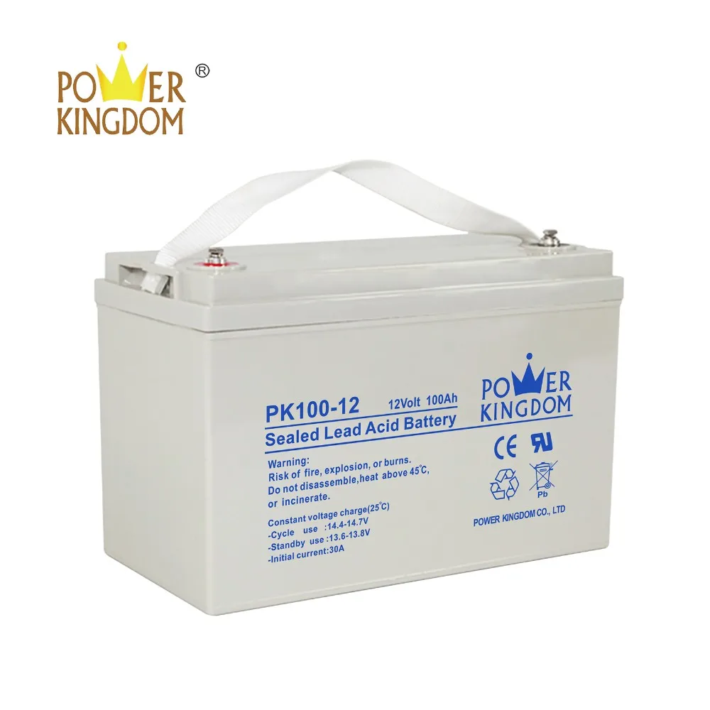 Power Kingdom lead acid gel battery from China