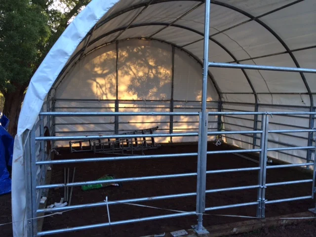 预制便携式临时马棚,牛收容所,绵羊收容所