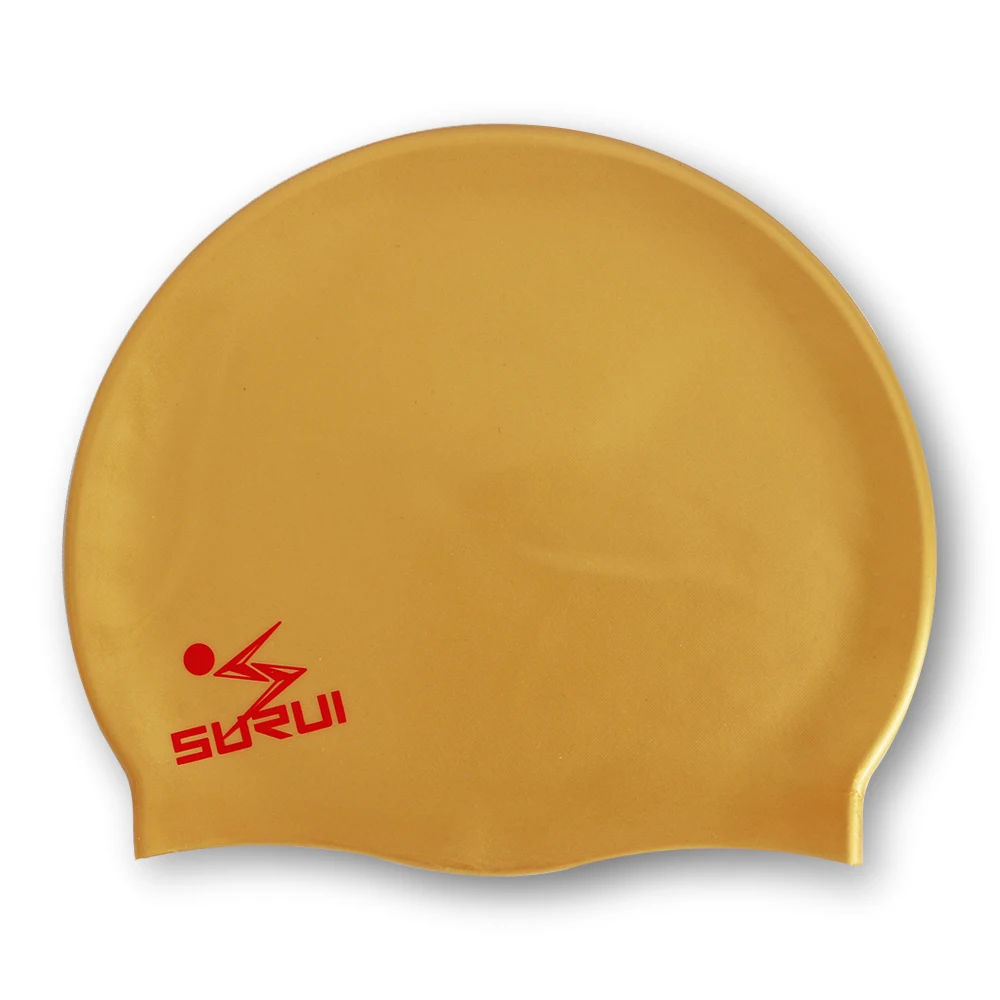 Super Quality Custom Printing Thicker Silicone Seamless Swim Cap