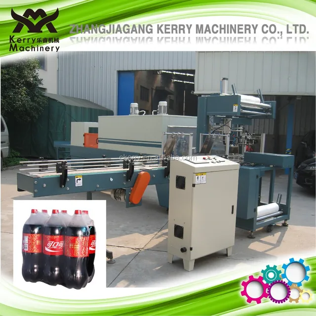 Automatic Bottle Heat Shrink Wrapping Machine for Coca cola Bottle