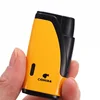 Pocket Size Refillable Double Jet Flame Gas Lighter for Cigar