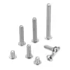 Screws Hex Socket Stainless Steel Round Head M3 Screw Bolt Furniture Fastener
