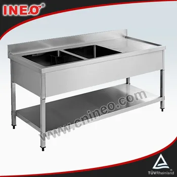 Kitchen Sink With Double Drain Board Kitchen Stainless Steel Sink Work Table Custom Made Kitchen Sinks Buy Kitchen Sink With Double Drain