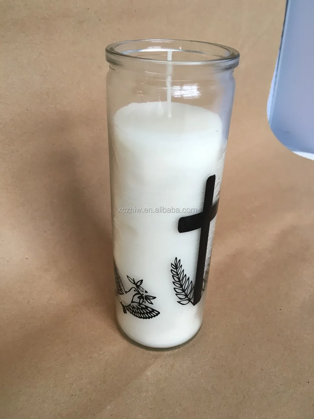 Custom 5 Days Religious Candle,Wholesale 5 Days Religious Candle,Glass