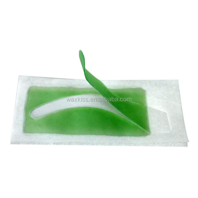 Depilation Cold Wax Stips Series Preshaped Eyebrow Wax Strips Non