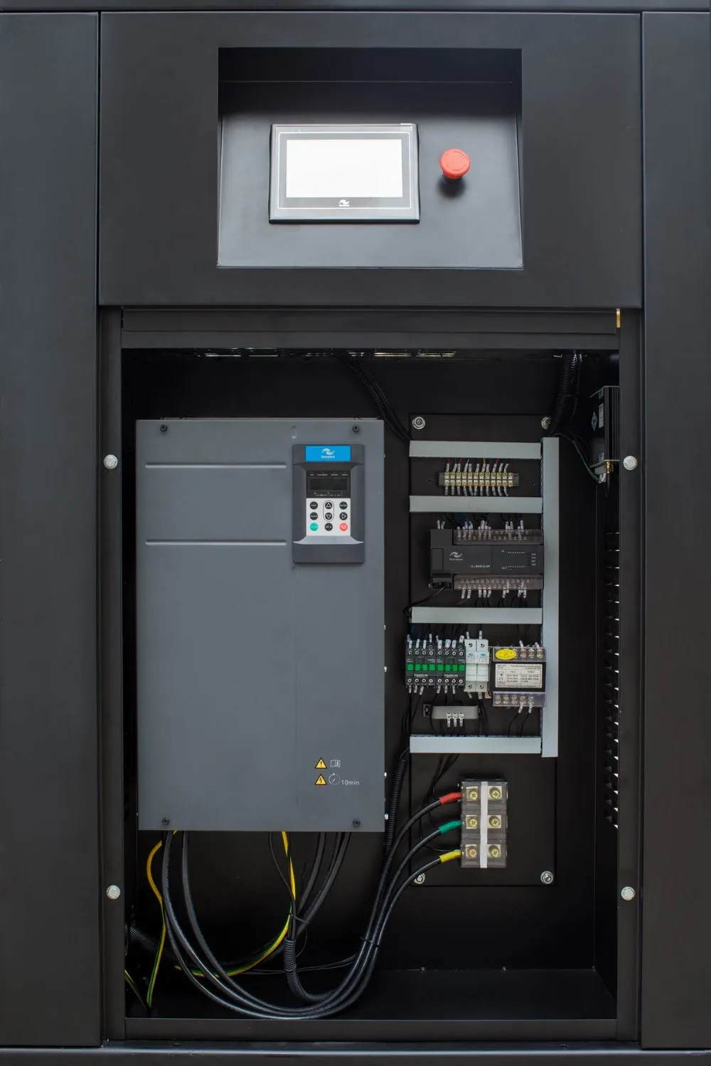 High efficiency power saving 22KW Server PMSM Frequency screw type industrial electric air compressor