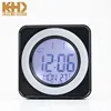 KH-CL063 KING HEIGHT Special Modern Design Black Table Classical Style Promotional Desk Clock for Students