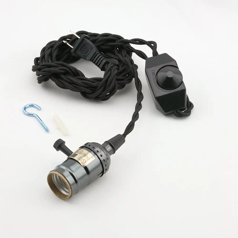 Multiple Light Socket Cord Find Fantado Single Black Pearl Socket Vintage Style Pendant Light Cord W Dimmer 11
