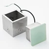 Outdoor IP67 brick light glass cover 304#ss stand IP67 100X100mm led brick light