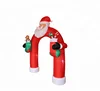 Christmas Saint hot sale archway inflatable double arch,inflatable gate with misting system