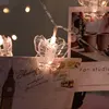 Room Layout Butterfly Funny Fashion Photo Clip Light Outdoor Creative LED Battery Light String for Christmas Design