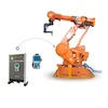 China full automatic robot polish system polishing machine with robotic manipulator for castings part foundry pieces metal