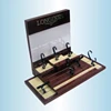 Luxury window store pmma plexiglass watch display acrylic watch display with 7 C ring holders