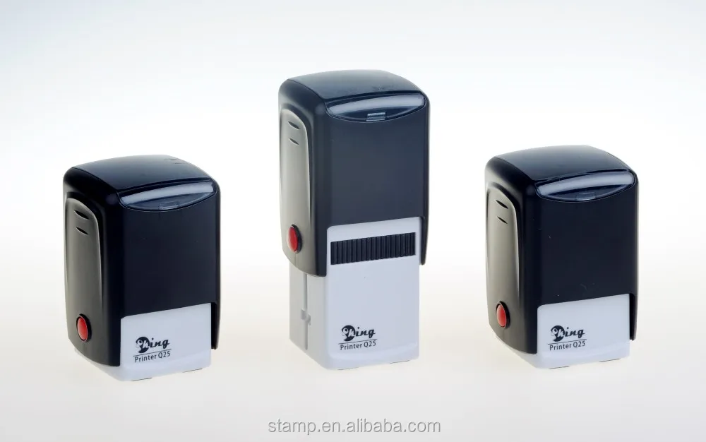 Custom Stationery Office Pocket Stamp Q25 Selfinking Stamp Holder