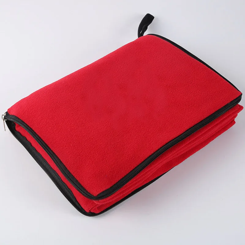 Cozysoft Compact Lightweight Portable Travel Blanket With Logo With