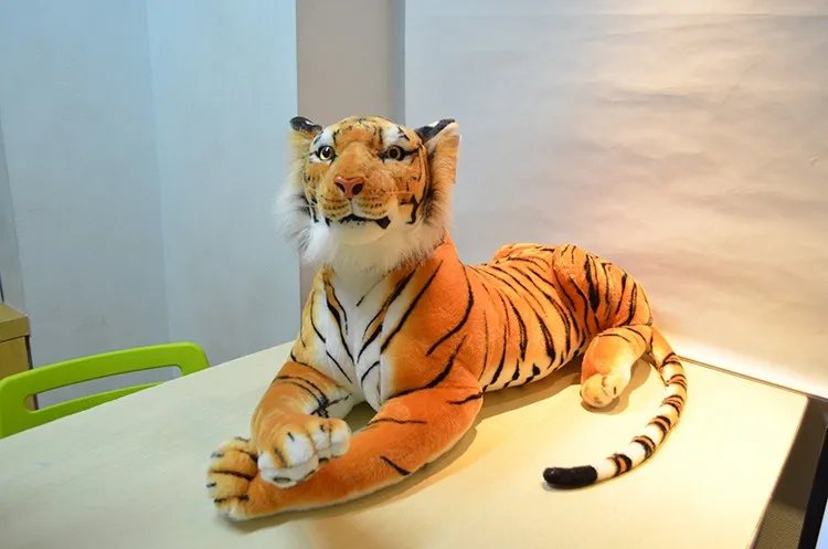 lifesize tiger plush