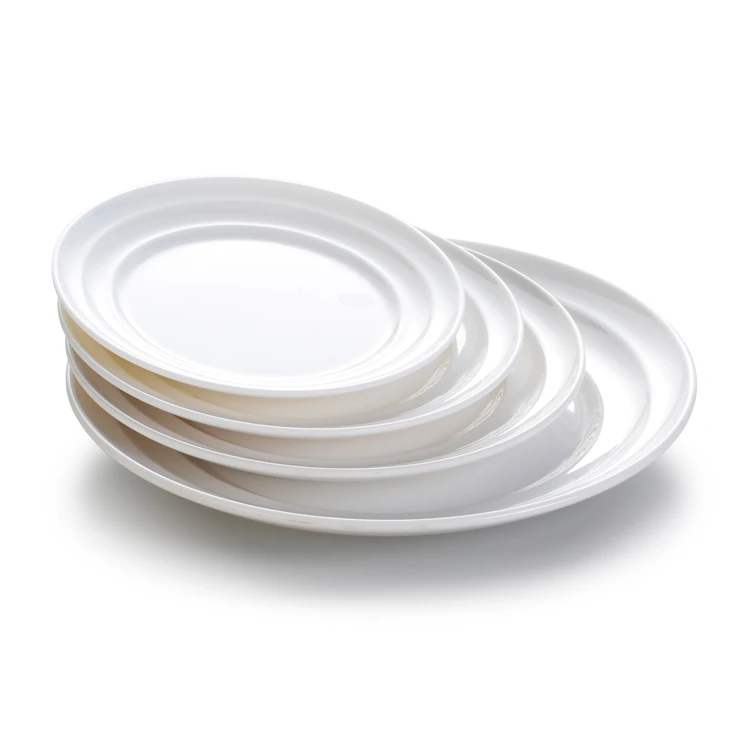 Wholesale Melamine Plastic White Dinner Plates For Wedding Buy Dinner