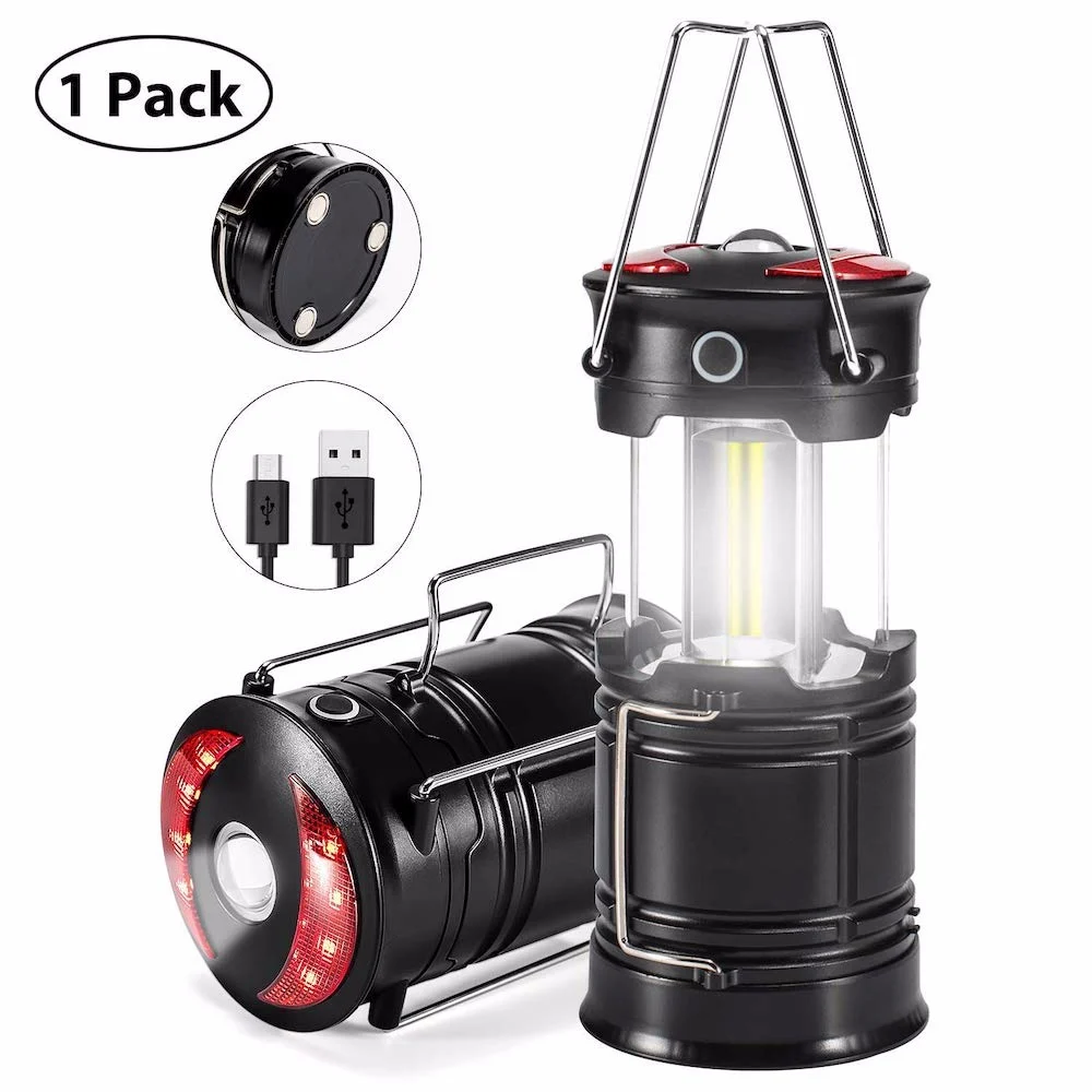 Ninghai Rechargeable Magnetic Pop-up Led Flashlight Camping Lantern