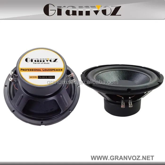 12 Inch Dj Woofer Dual Coil Double Universal Woofer Speaker