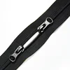 Custom Zip Plastic Nylon Double Ended Zipper With 2 Slider Two Way Head To Head Zipper For Home Textile