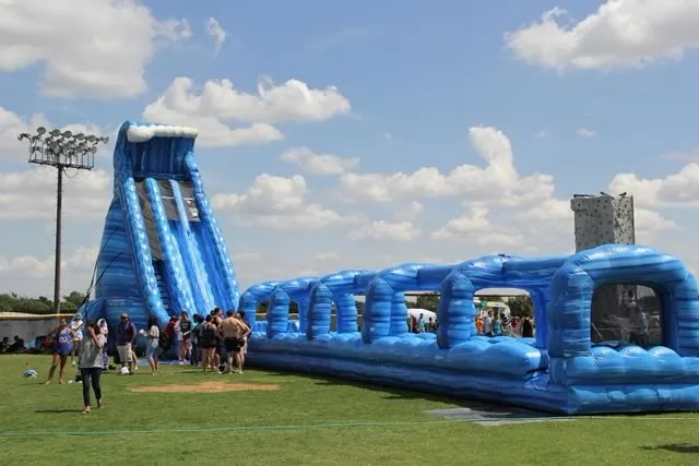 used inflatable water slide