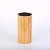 Bamboo round knife block