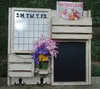 Multi function white and black board