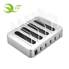 5V 4.8A cell phones USB adapter 4 multi ports charging dock station
