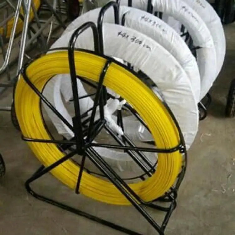 6mm 300m Fiberglass Cable Duct Rodder Duct Laying Fiber Optical Cable