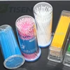 Disposable Micro Brushes Cotton Swab Applicators Tube for Eyelash Extension Glue Removal Lashes Graft Tools