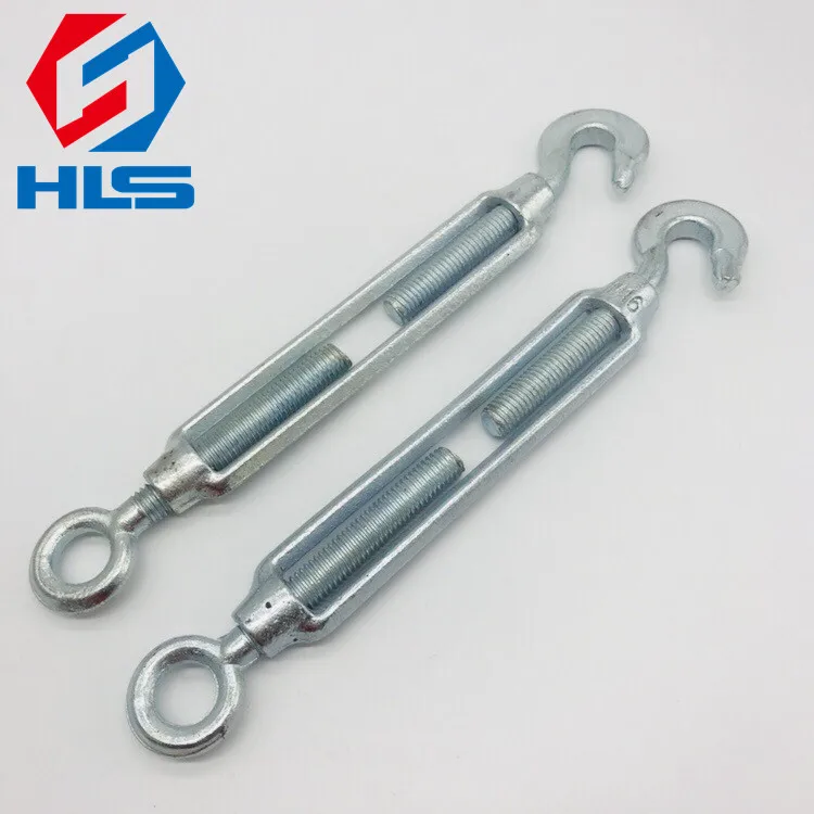 Marine Hardware Galvanized Commercial Type Malleable Mini Turnbuckle