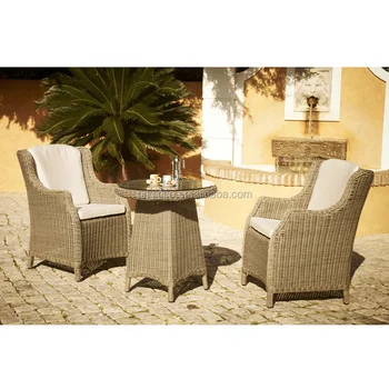 Poly Rattan Woven Country Style Garden Bar Furniture Wicker Outdoor Poly Rattan Woven Country Style Garden Bar Furniture Wicker Outdoor High Back Chairs And Round Fancy