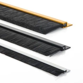 Aluminium Holder Door Seal Brush Strip Weather Stripping Buy