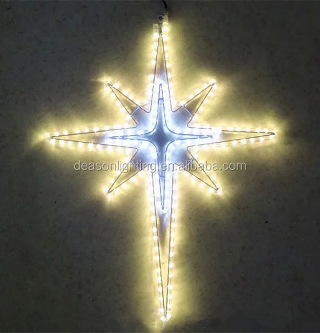 Mini Lighted Christmas Tree Star - Buy Outdoor Led Christmas Star