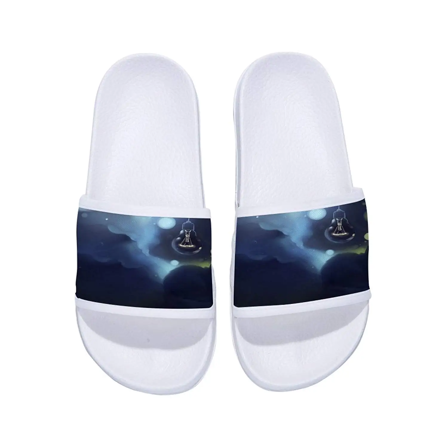 Pool Slide Sandals for Boys Girls Non-Slip Bath Shower Slippers Size Little Kid//Big Kid