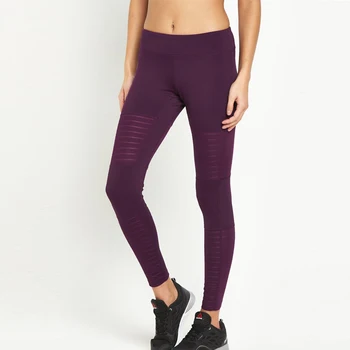 purple yoga pants