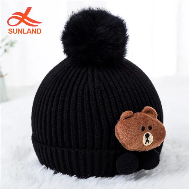 ski bear hat