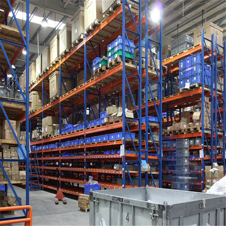 Heavy duty adjustable steel plate rack shelf