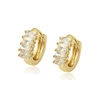 97548 xuping aretes de argollas, artificial american diamond earrings from china