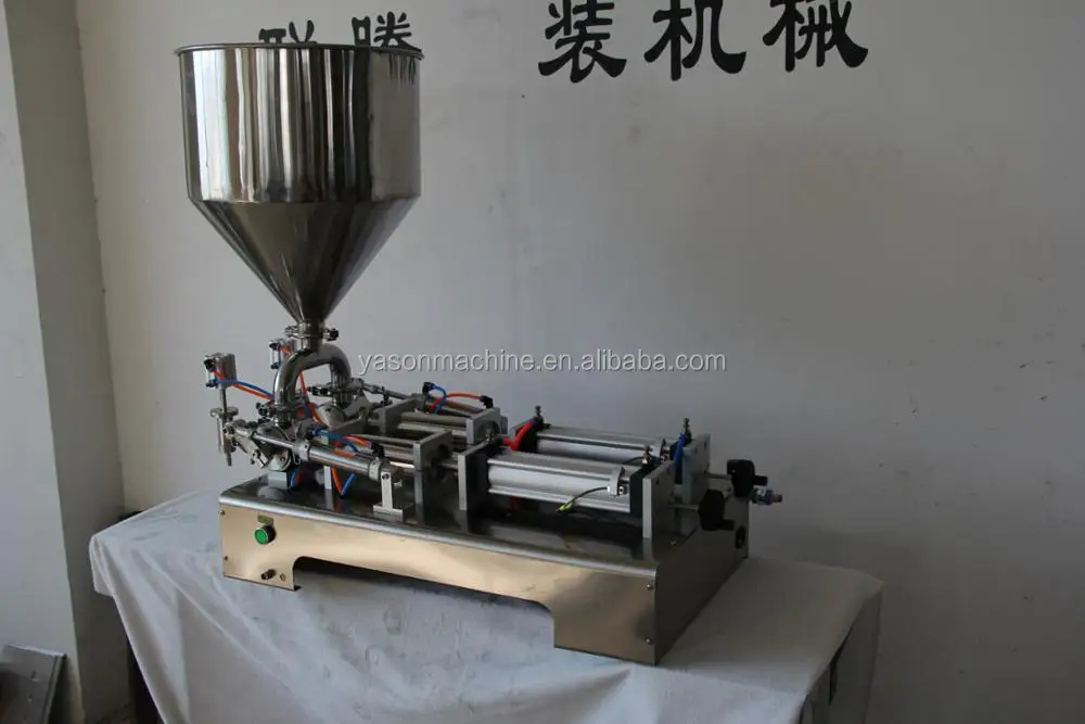 10300ml Double Heads Semiautomatic Pizza Sauce Filling Machine,Pizza Sauce Bottling Machine