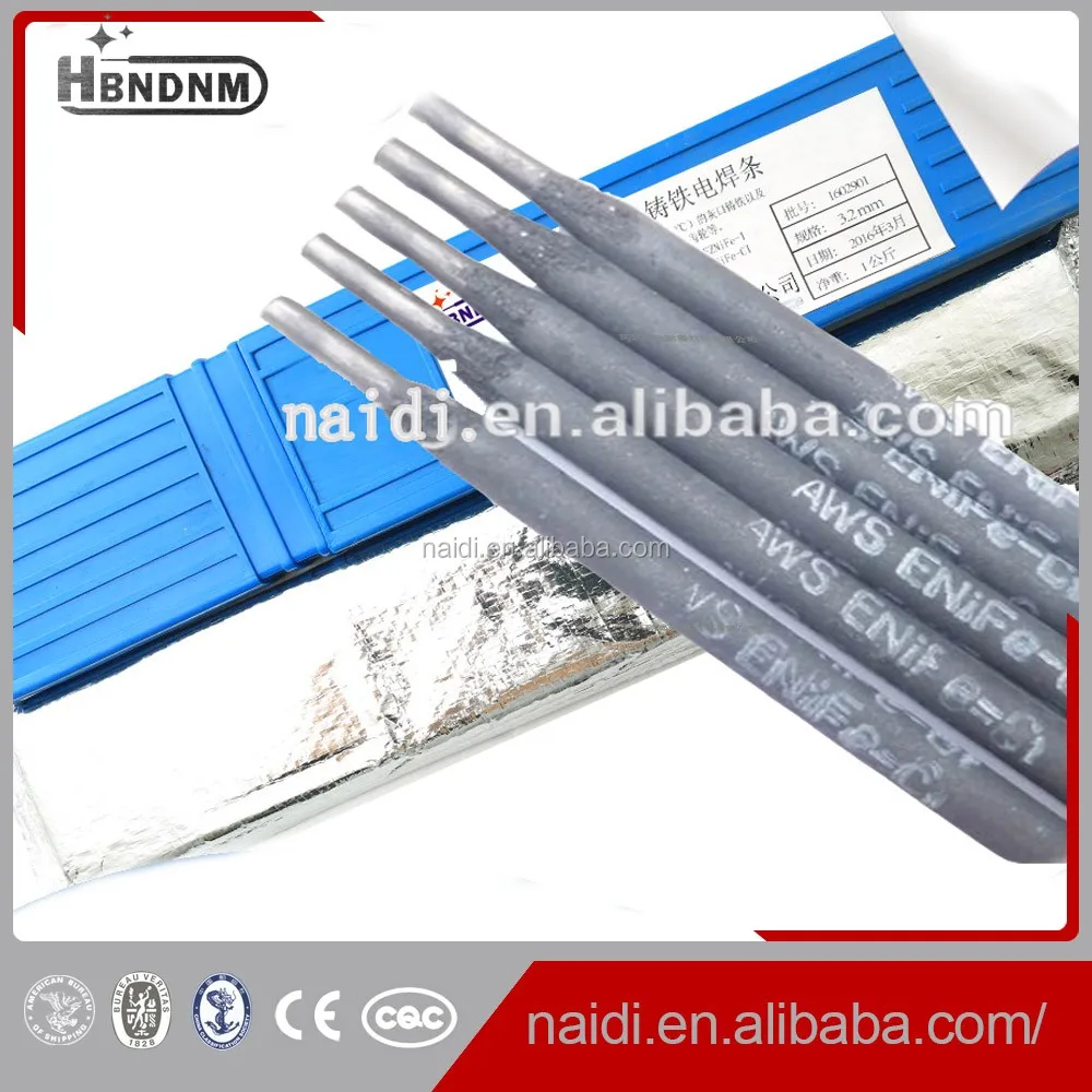 Cast Iron Machinable Z408/aws A5.15 Enifecl Welding Rod Electrodes 2