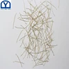 ISO9001 Astm A820 Building Materials Copper Plating Hooked End Steel Fiber
