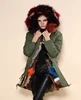 Extreme cold weather safety protected military man and women winter jacket
