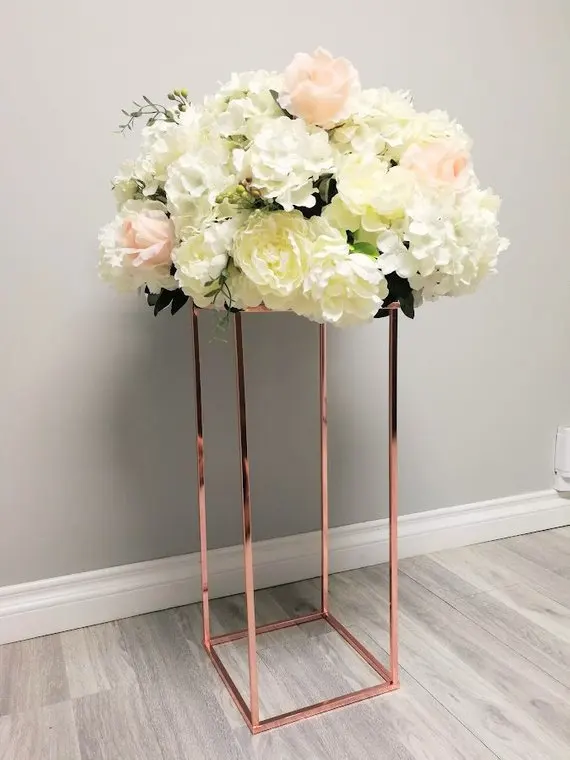 Wedding Acrylic Clear Wedding Centerpiece Flower Stand Buy Wedding