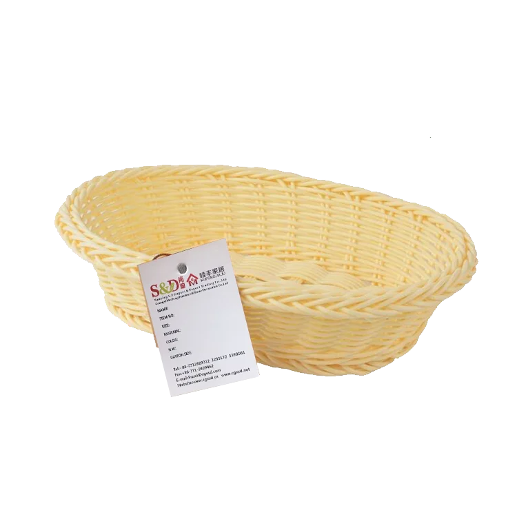 Wide Use Restaurant Picnic Food Snack Storage Rattan Weaving Handmade