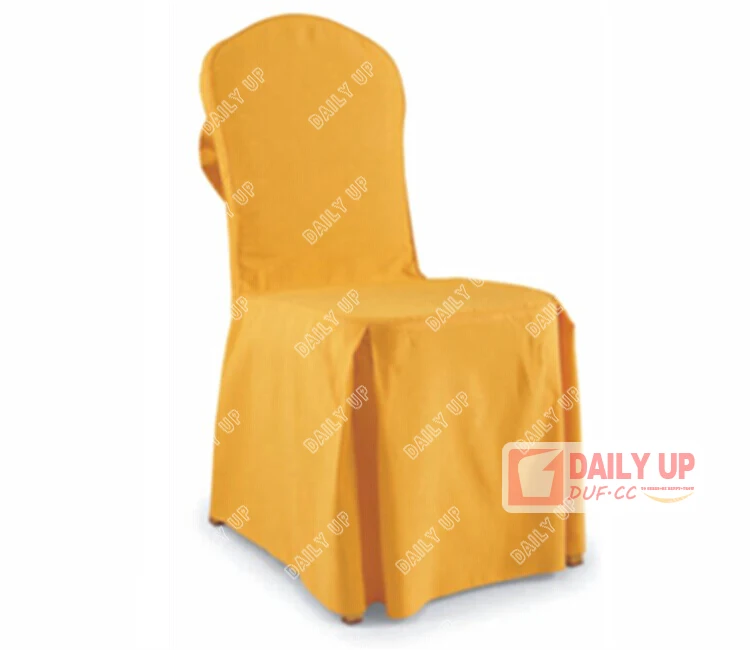 Dining Chiavari Chair Covers For Weddings Banquet Polyester Stretch Chair Cover Factory