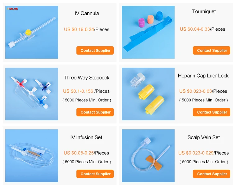 Infusion Supplies Scalp Vein Set