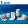 Medical Cotton Crepe Elastic Bandage with one or two clips and blue thread
