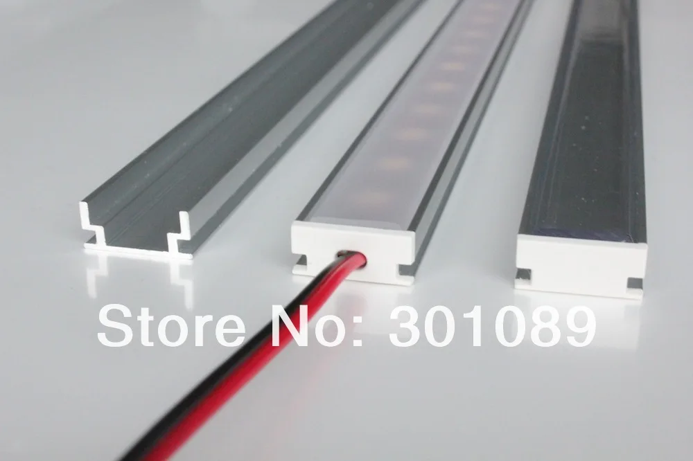 On-foot aluminum profile for led floor light with thick cover! 1meter/pcs, 12pcs a lot.