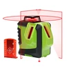 622CR Laser Level Covering Walls and Floors 6 Line 1 Dot Red Beam IP54 Water / Dust proof(Red)